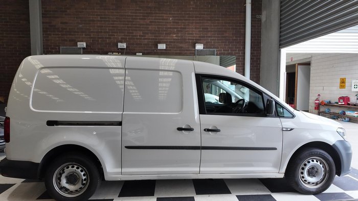 2019 Volkswagen Caddy TDI250 2KN MY19 Candy White