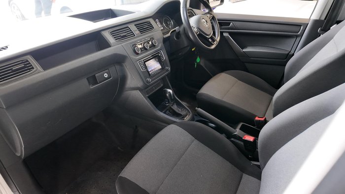 2019 Volkswagen Caddy TDI250 2KN MY19 Candy White