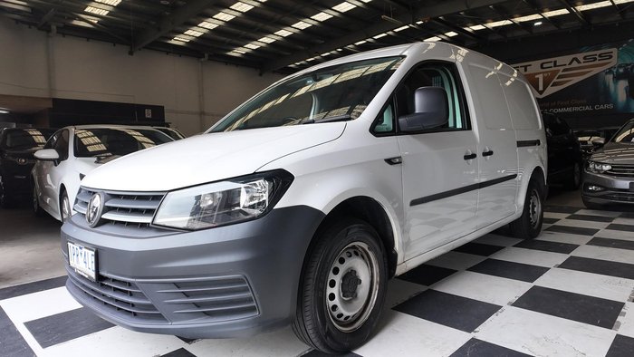 2019 Volkswagen Caddy TDI250 2KN MY19 Candy White