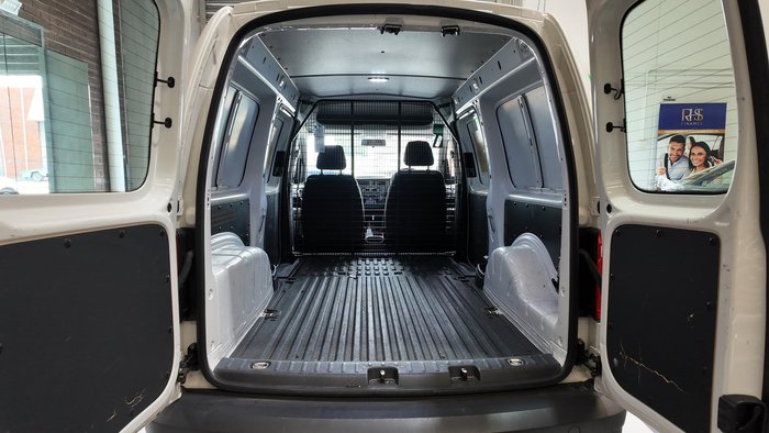 2019 Volkswagen Caddy TDI250 2KN MY19 Candy White