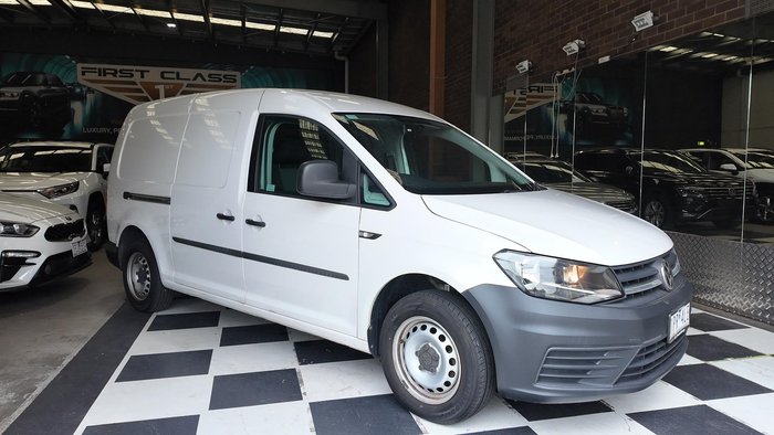 2019 Volkswagen Caddy TDI250 2KN MY19 Candy White