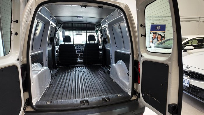 2019 Volkswagen Caddy TDI250 2KN MY19 Candy White