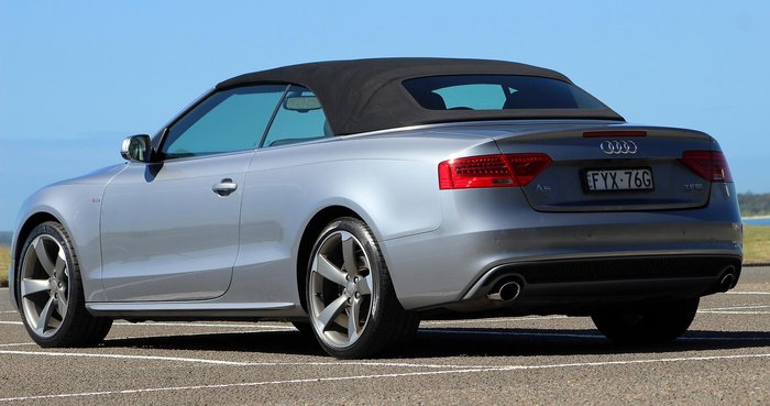 2016 Audi A5 S line plus 8T MY17 Four Wheel Drive Tornado Grey