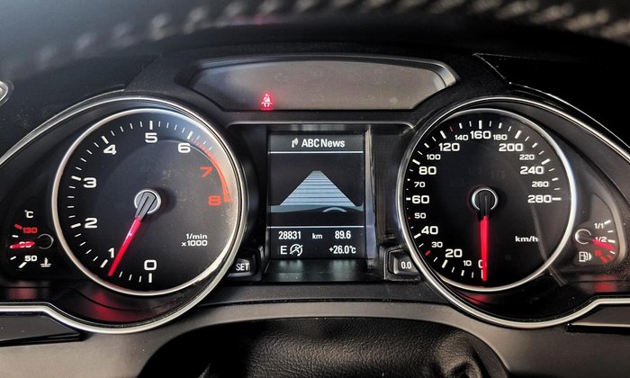 2016 Audi A5 S line plus 8T MY17 Four Wheel Drive Tornado Grey