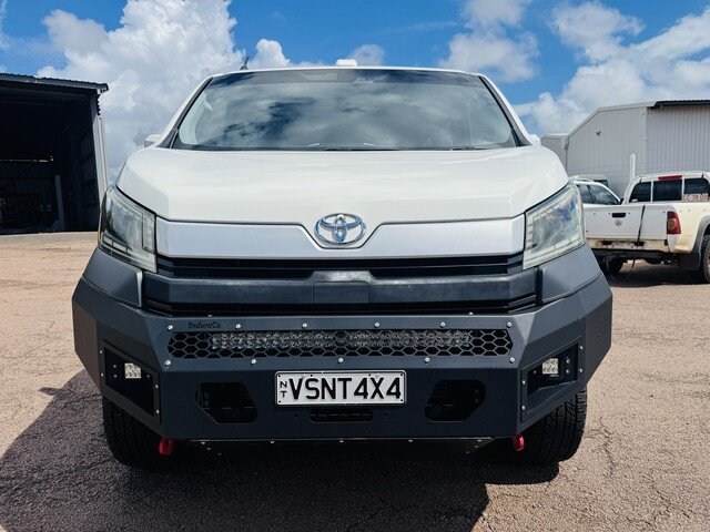 2024 Toyota Hiace 2024 HiAce Van LWB 2.8L Turbo Diesel Automatic - VSNT Offroad Suspension, Wheel Tyre Upgrade French Vanilla