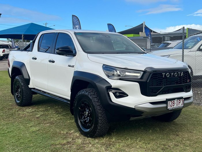 2023 Toyota Hilux GR Sport GUN126R 4X4 Dual Range Glacier White