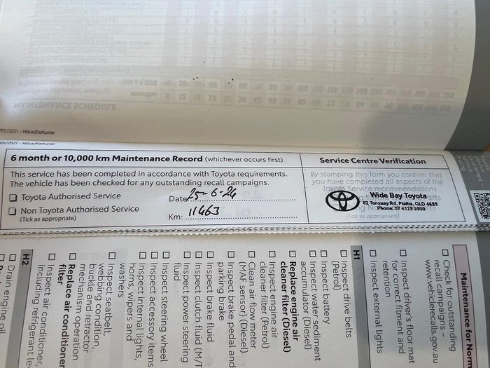 2023 Toyota Hilux GR Sport GUN126R 4X4 Dual Range Glacier White