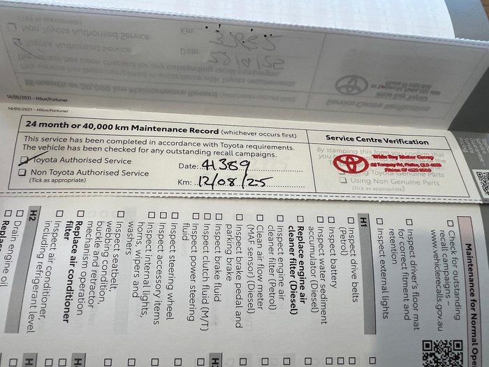 2023 Toyota Hilux GR Sport GUN126R 4X4 Dual Range Glacier White