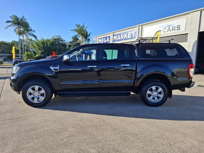 2021 Ford Ranger XLT PX MkIII MY21.25 4X4 Dual Range Shadow Black