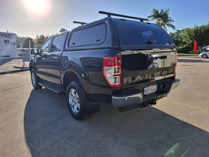 2021 Ford Ranger XLT PX MkIII MY21.25 4X4 Dual Range Shadow Black
