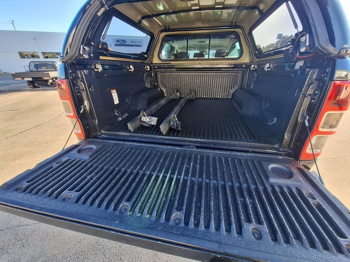 2021 Ford Ranger XLT PX MkIII MY21.25 4X4 Dual Range Shadow Black