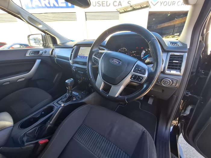 2021 Ford Ranger XLT PX MkIII MY21.25 4X4 Dual Range Shadow Black