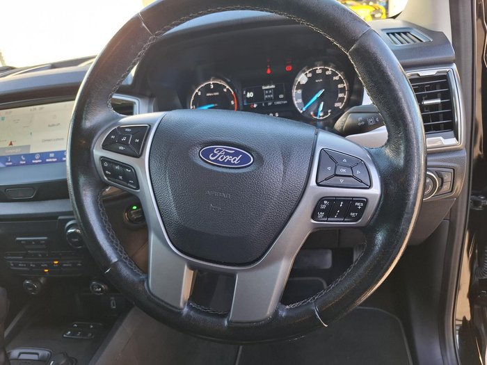 2021 Ford Ranger XLT PX MkIII MY21.25 4X4 Dual Range Shadow Black