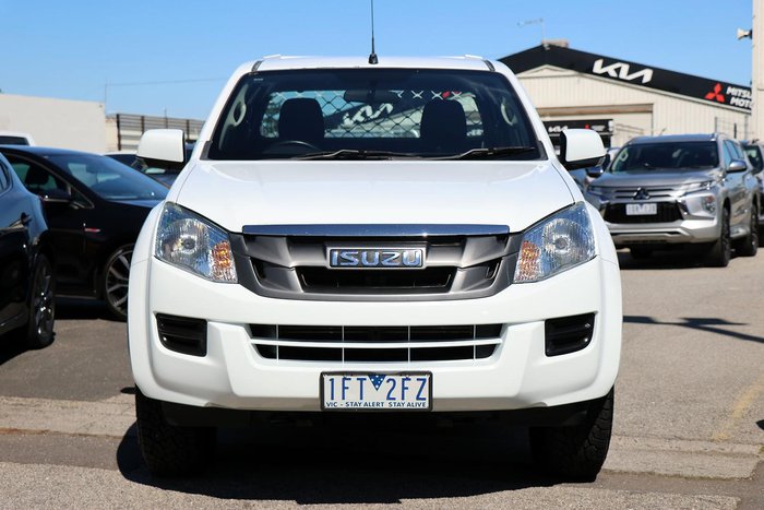 2016 Isuzu D-MAX SX High Ride MY15 4x2 Splash White