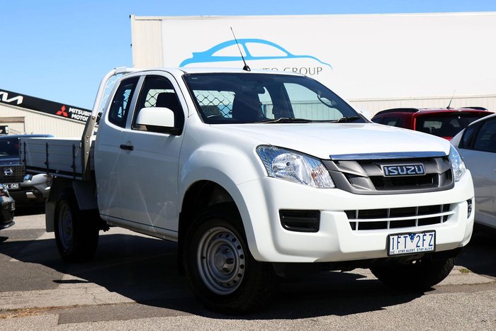 2016 Isuzu D-MAX SX High Ride MY15 4x2 Splash White