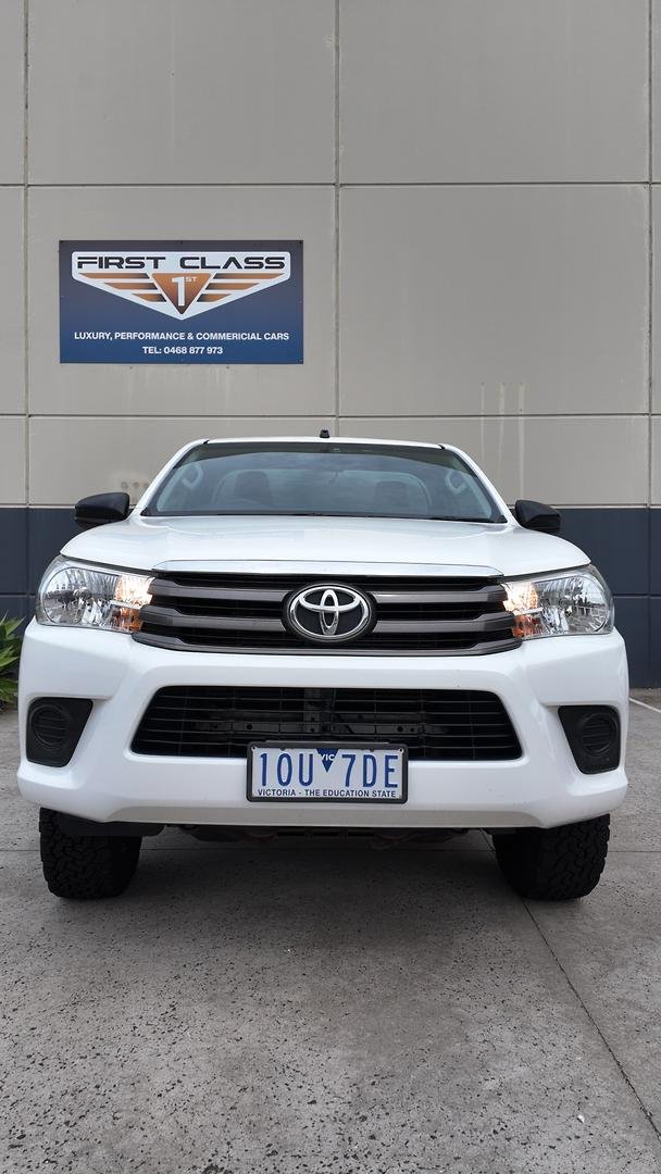 2018 Toyota Hilux SR GUN126R 4X4 Dual Range Glacier White