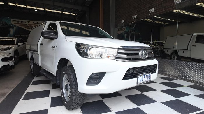 2018 Toyota Hilux SR GUN126R 4X4 Dual Range Glacier White