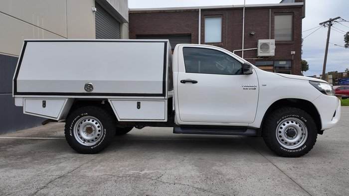 2018 Toyota Hilux SR GUN126R 4X4 Dual Range Glacier White