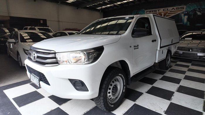 2018 Toyota Hilux SR GUN126R 4X4 Dual Range Glacier White