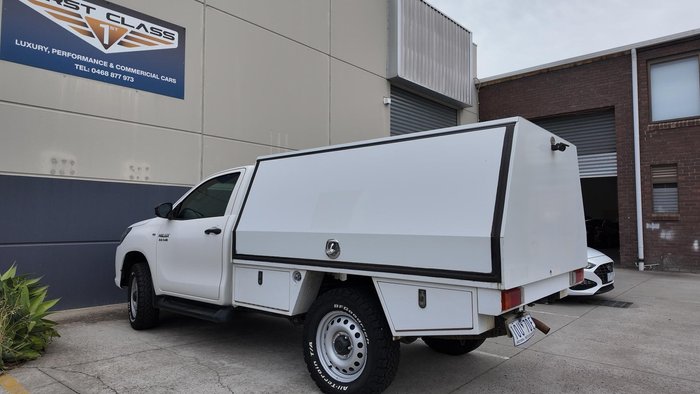 2018 Toyota Hilux SR GUN126R 4X4 Dual Range Glacier White