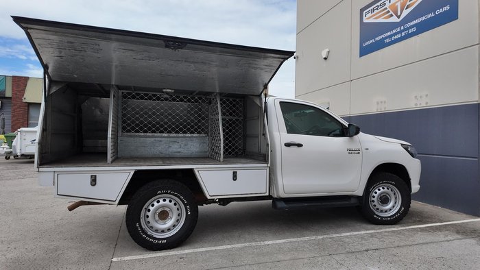 2018 Toyota Hilux SR GUN126R 4X4 Dual Range Glacier White