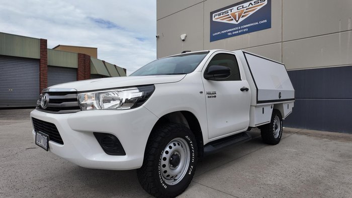 2018 Toyota Hilux SR GUN126R 4X4 Dual Range Glacier White