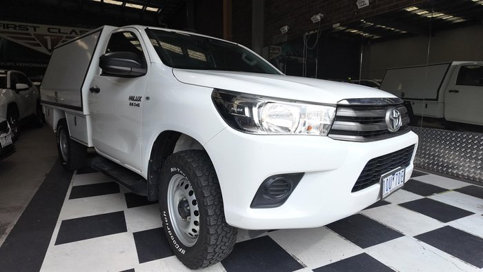 2018 Toyota Hilux SR GUN126R 4X4 Dual Range Glacier White