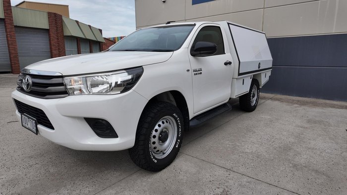 2018 Toyota Hilux SR GUN126R 4X4 Dual Range Glacier White