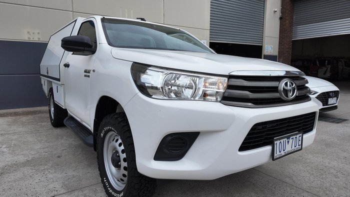 2018 Toyota Hilux SR GUN126R 4X4 Dual Range Glacier White
