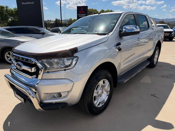 2017 Ford Ranger XLT PX MkII 4X4 Dual Range Ingot Silver