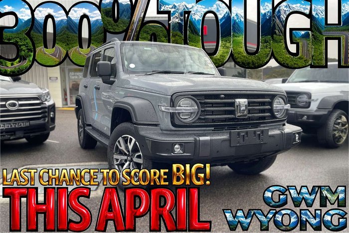 2025 GWM Tank 300 Fossil Grey (KV01)