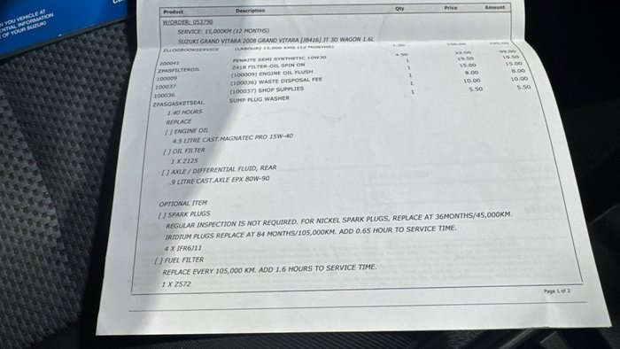 2008 Suzuki Grand Vitara