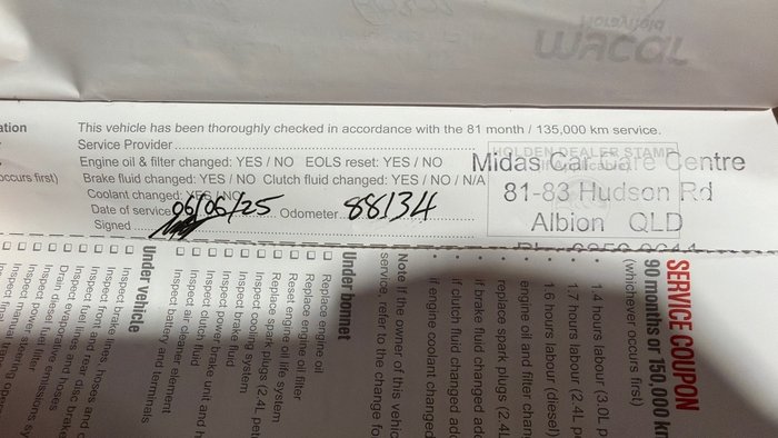 2015 Holden Captiva 5 LTZ