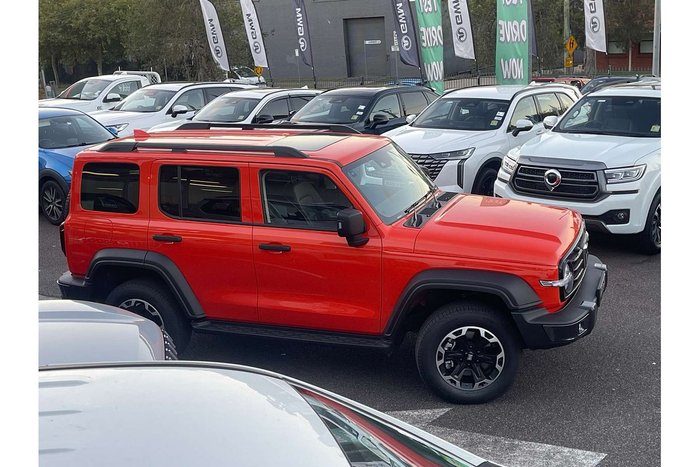 2026 GWM Tank 300 Ultra Hi4-T PHEV P01 4X4 Dual Range Dusk Orange (2701)