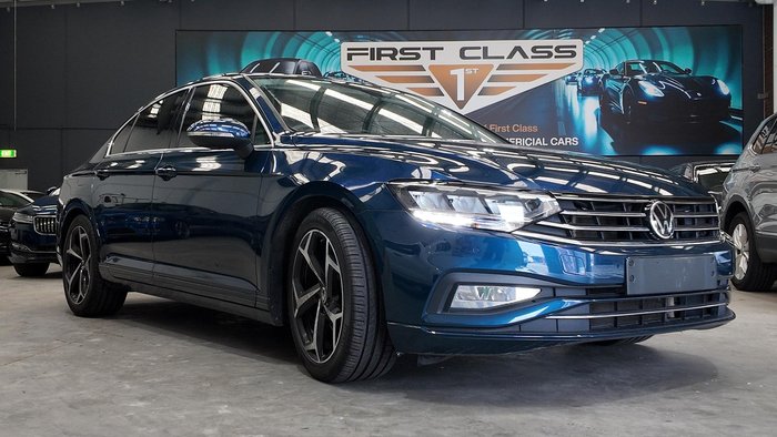 2021 Volkswagen Passat 140TSI Proline B8 Aquamarine Blue