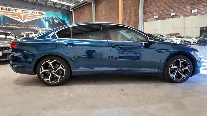 2021 Volkswagen Passat 140TSI Proline B8 Aquamarine Blue