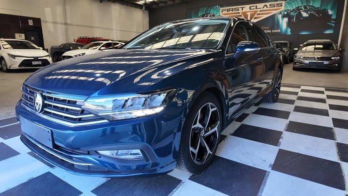2021 Volkswagen Passat 140TSI Proline B8 Aquamarine Blue