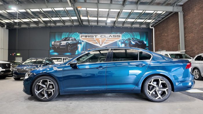 2021 Volkswagen Passat 140TSI Proline B8 Aquamarine Blue