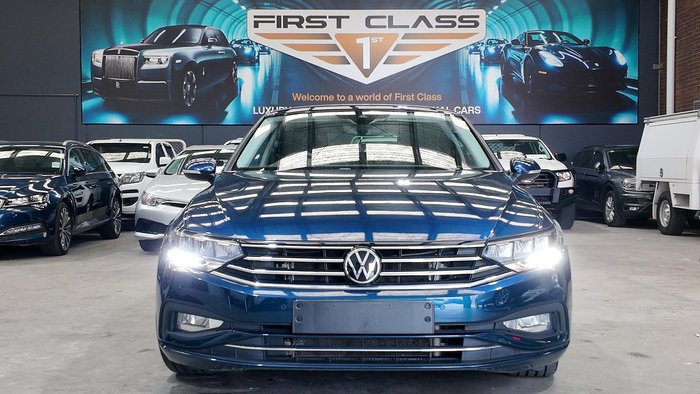 2021 Volkswagen Passat 140TSI Proline B8 Aquamarine Blue