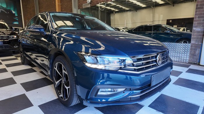 2021 Volkswagen Passat 140TSI Proline B8 Aquamarine Blue