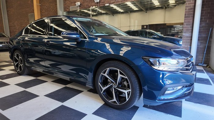 2021 Volkswagen Passat 140TSI Proline B8 Aquamarine Blue