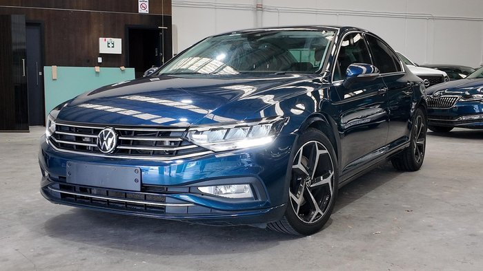 2021 Volkswagen Passat 140TSI Proline B8 Aquamarine Blue