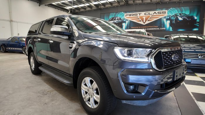 2021 Ford Ranger XLT Hi-Rider PX MkIII MY21.75 4x2 Meteor Grey