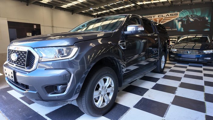 2021 Ford Ranger XLT Hi-Rider PX MkIII MY21.75 4x2 Meteor Grey
