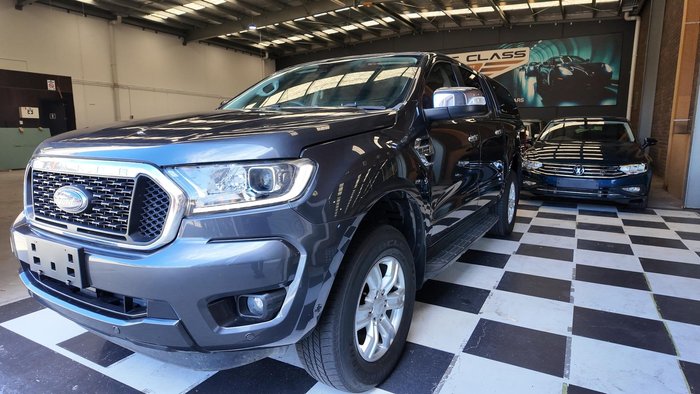 2021 Ford Ranger XLT Hi-Rider PX MkIII MY21.75 4x2 Meteor Grey