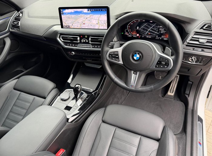 2022 BMW X3 xDrive30i M Sport G01 LCI 4X4 Constant Mineral White