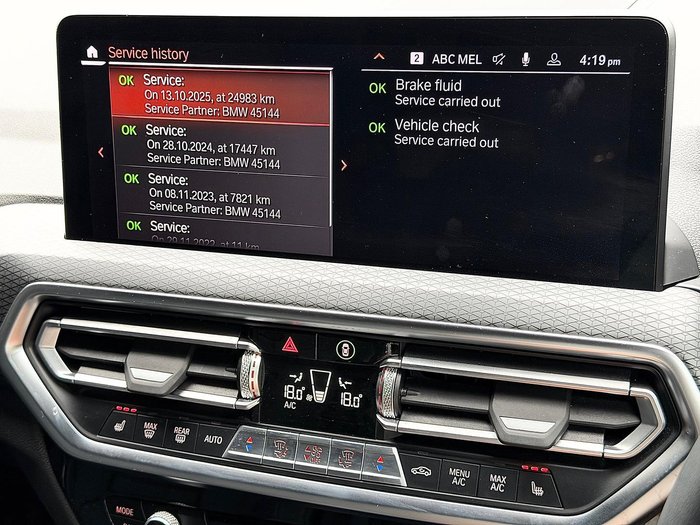 2022 BMW X3 xDrive30i M Sport G01 LCI 4X4 Constant Mineral White