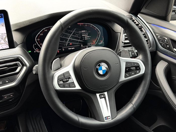 2022 BMW X3 xDrive30i M Sport G01 LCI 4X4 Constant Mineral White