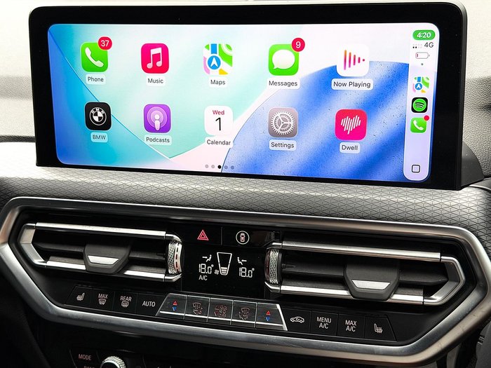 2022 BMW X3 xDrive30i M Sport G01 LCI 4X4 Constant Mineral White