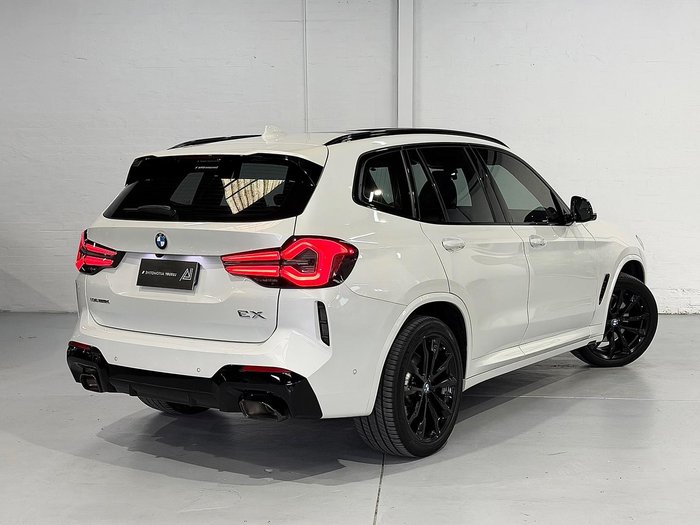 2022 BMW X3 xDrive30i M Sport G01 LCI 4X4 Constant Mineral White